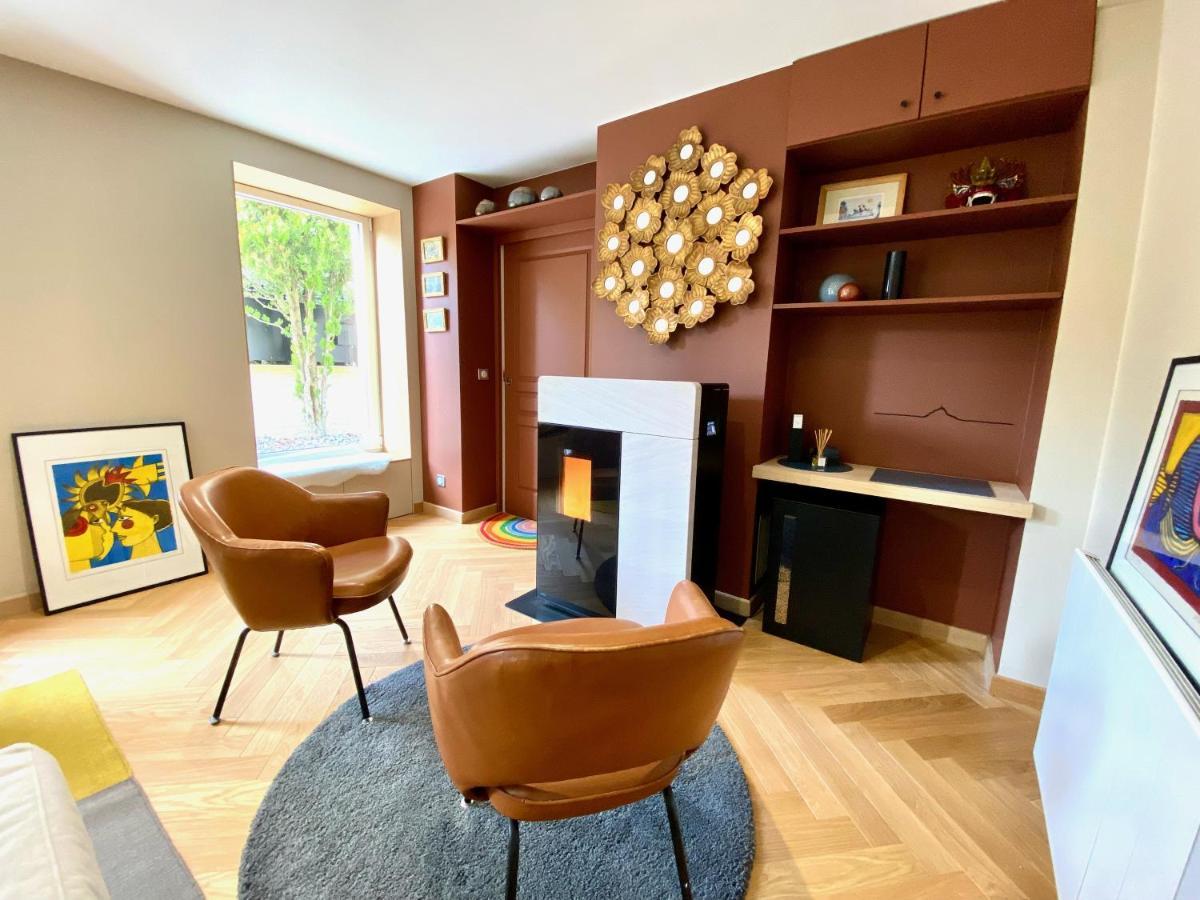 Le Capella, Magnifique Maison Au Calme Avec Garage Кан Екстериор снимка
